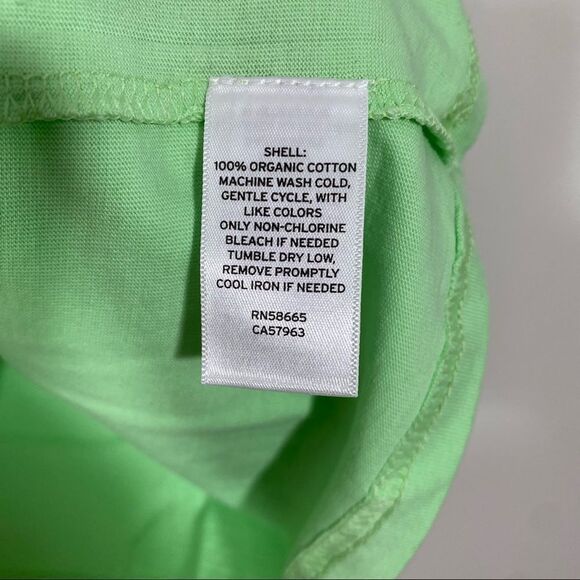 COPY - OPEN EDIT Green Cotton Sleeveless Crop Top - Size 1X - Picture 5 of 6